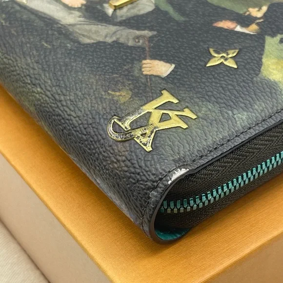 Louis Vuitton x Jeff Koons Masters Collection Manet Limited Edition Zippy Wallet - Picture 8 of 16